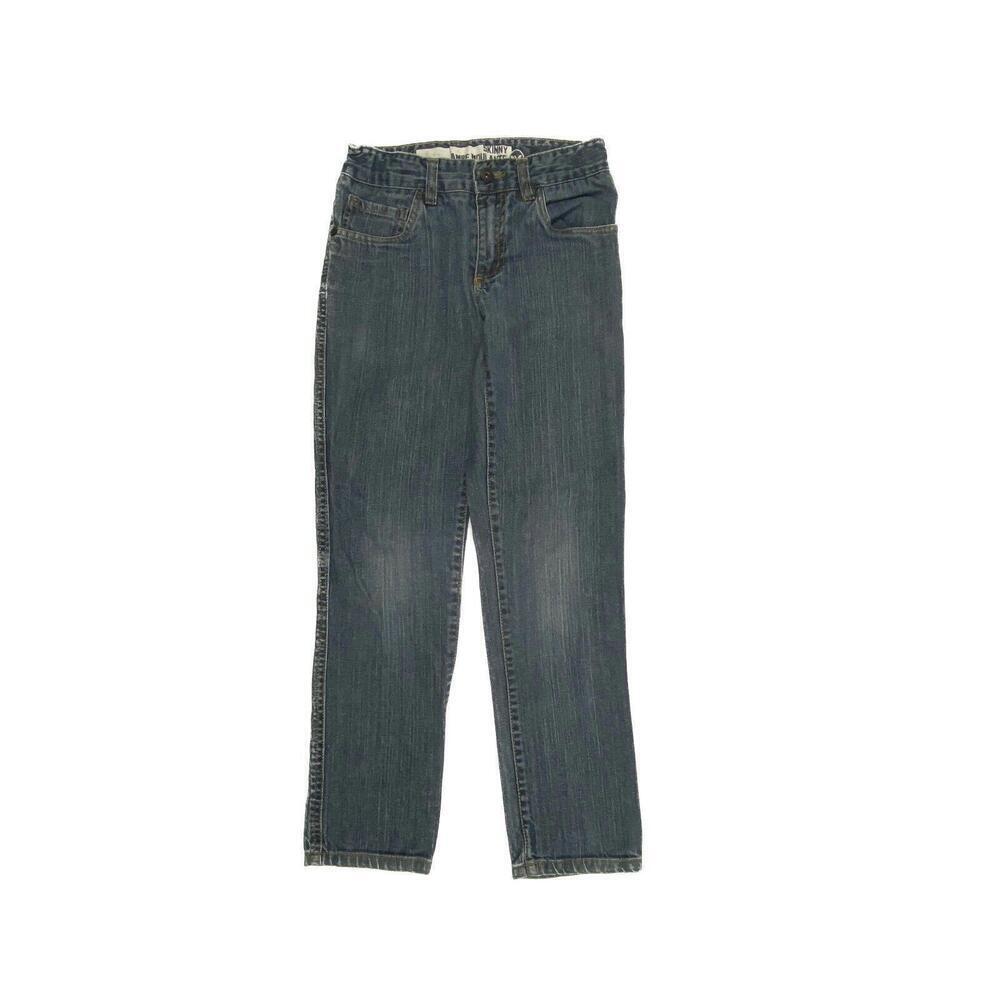 Shawn White Skinny Adjustable Waist Boys size 10 Dark Wash‎ Blue Denim jeans